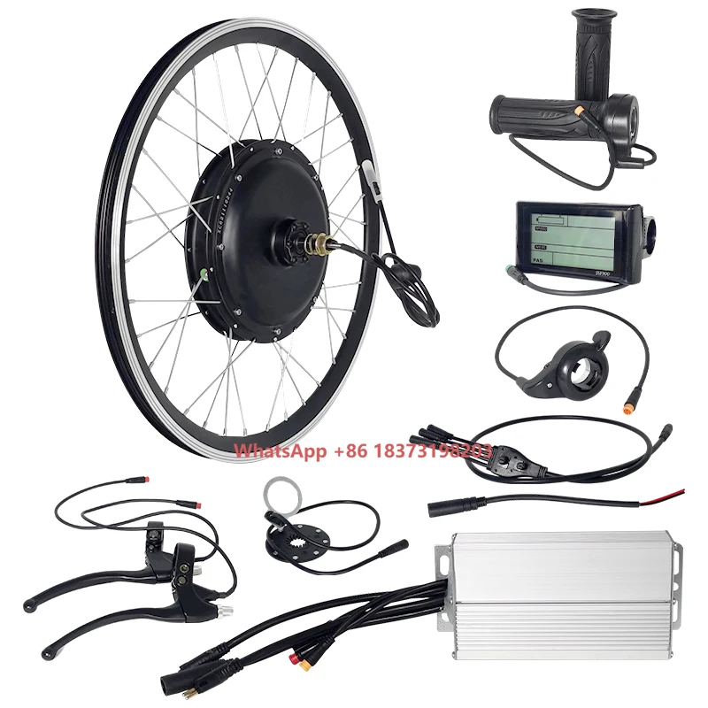 12000W Electric Motorcycle Hub Motor - Nowy Zestaw do Konwersji Elektrycznej 72V