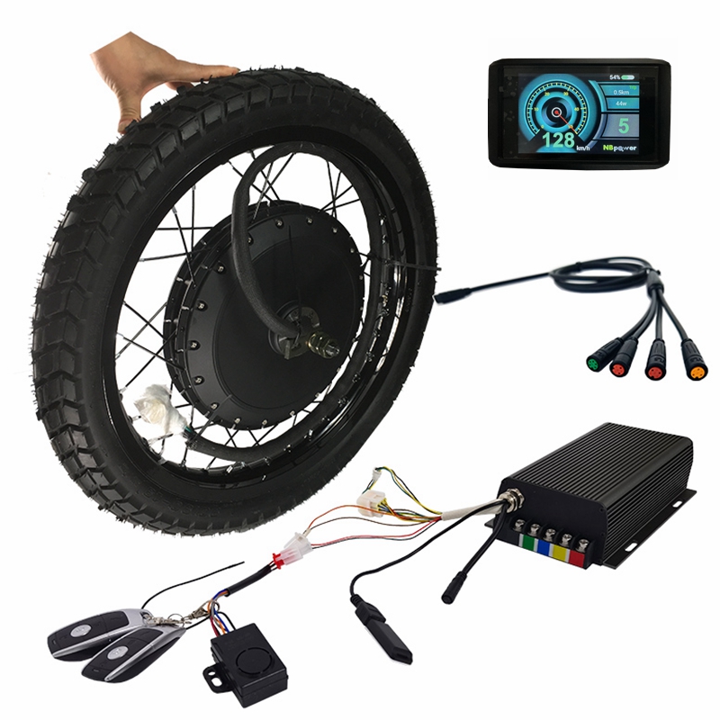 72V 8000W Brushless Hub Motor - Zestaw do e-bike'a QS 273 V3