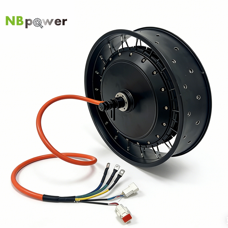 72V 8000W Brushless Hub Motor - Silnik do roweru elektrycznego NBpower/QS 273