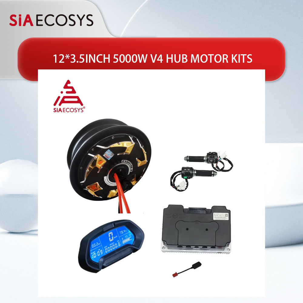 5000W Hub Motor Kit 72V - Zestaw do konwersji elektrycznego motocykla wyścigowego: