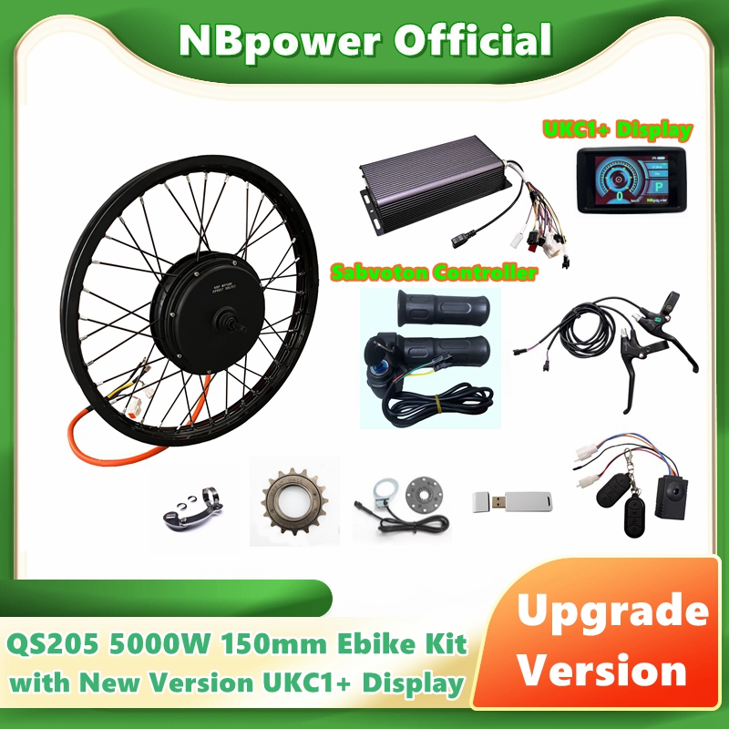 NBpower/QS205 5000W V3 150mm S – 5000W Hub Motor Kit 72V recenzja i cena
