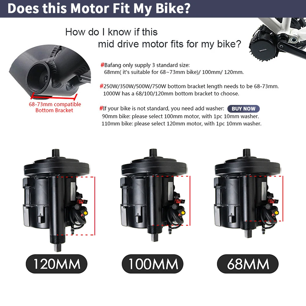 Bafang BBSHD 1000W 52V 48V 68m – Side Hung Mid Drive Motor Kit recenzja i cena