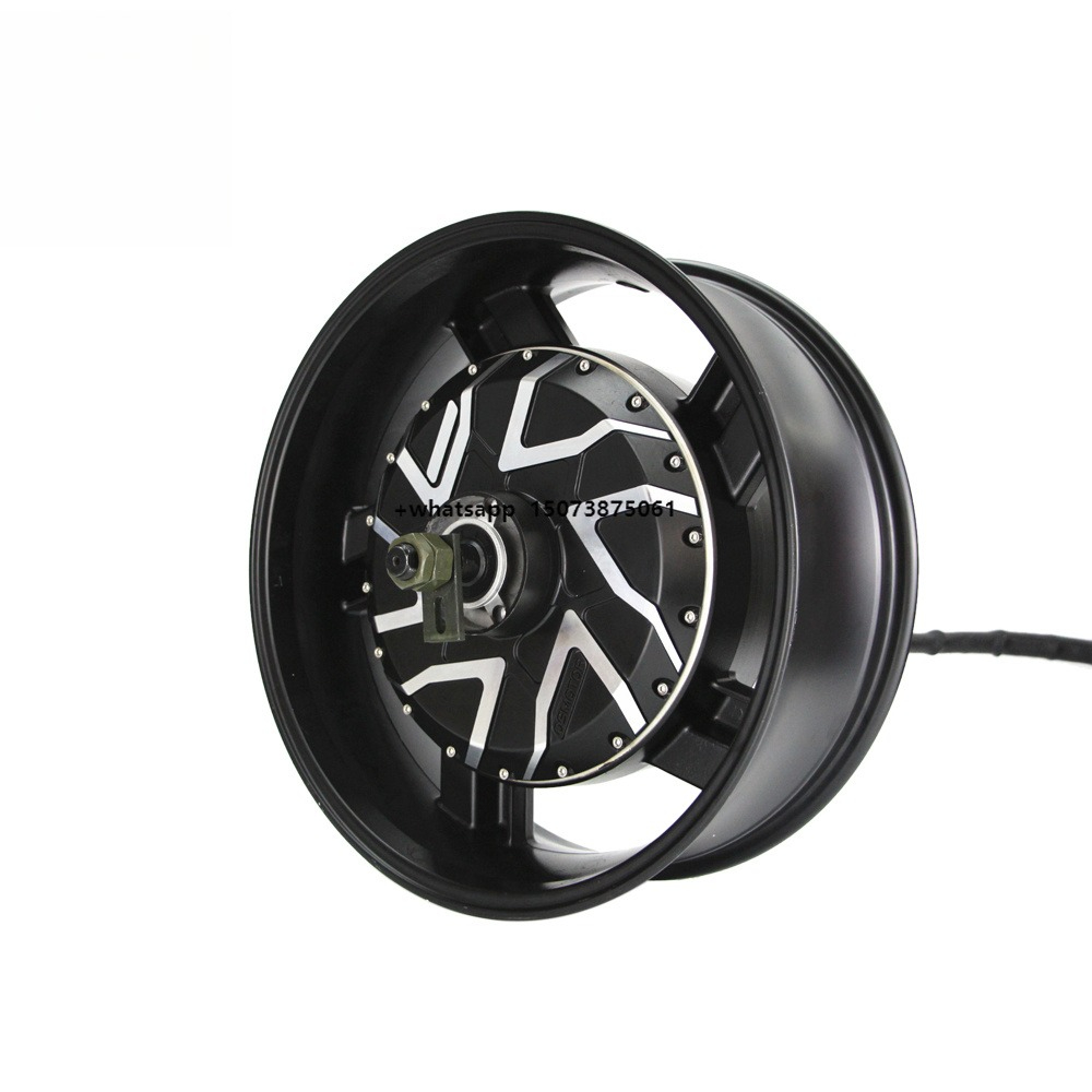 QSMOTOR 17X6.0 Cala 273 12000W – 12000W Electric Motorcycle Hub Motor recenzja i cena