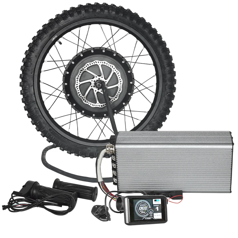 Zestaw do konwersji motocykla  – 12000W Electric Motorcycle Hub Motor recenzja i cena